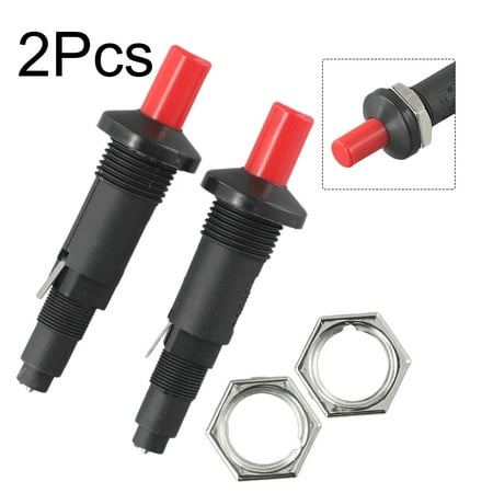 

ALSLIAO 2Pcs Gas Heater Outlet Piezo Plug Button Ceramic Length: 9cm Diameter: 2.6cm