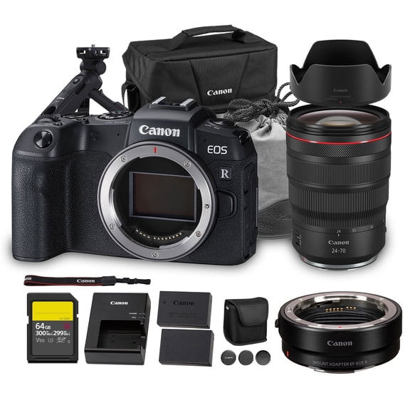 Canon EOS RP Mirrorless Camera – 26.2MP Full-Frame Sensor, 4K Video