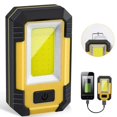 thumbnail image 1 of Luz de trabajo LED portátil recargable, base magnética y gancho para colgar, 30 W, 1200 lúmenes, superbrillante, 5000 K, para reparación de automóviles, camping, senderismo, mochilero, pesca, 1 of 5