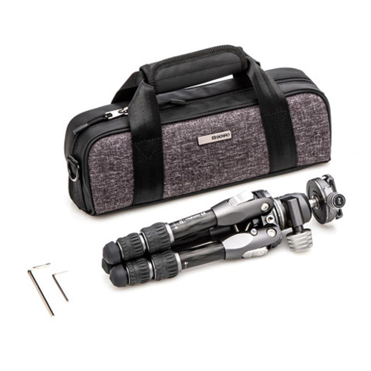 Benro Tortoise Columnless Zero Series 3-Section Carbon Fiber Tripod with GX25 Ball Head