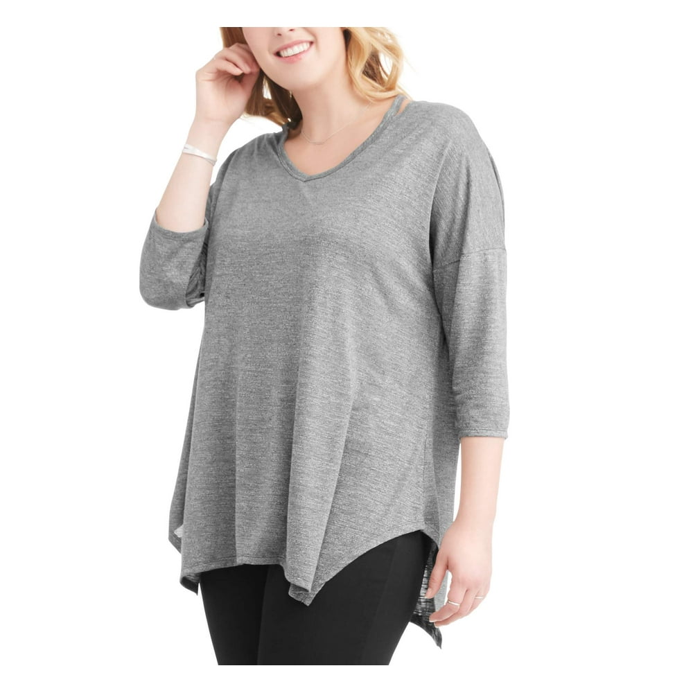 Terra & Sky - Women's Plus Fashion Tee - Walmart.com - Walmart.com