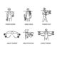 thumbnail image 4 of 2 Pcs Pink Water Dumbbells Water Training Dumbbells Water Gymnastics, 4 of 4