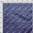 thumbnail image 2 of oneOone Polyester Lycra Fabric Square & Triangle Geometric Decor Fabric Printed BTY 56 Inch Wide, 2 of 4