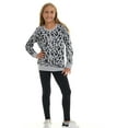 thumbnail image 5 of Pink Angel Girls’ 2-Piece Fleece Sweatshirt and Legging Set – Cozy Fall & Winter Outfit with Stylish Prints, 5 of 10