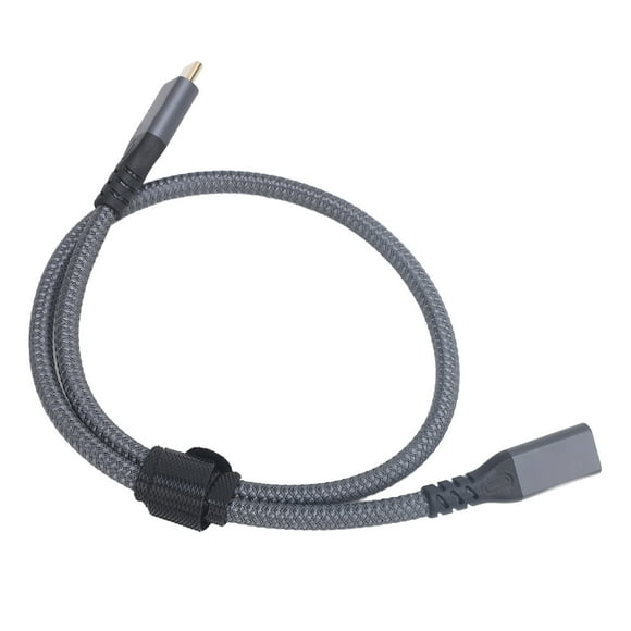Cable Alargador USB C, USB 3.2 Gen 2 Tipo C Macho A Hembra, Carga Rápida De 240W, Transferencia De Datos De 20 Gbps Con Trenzado De Nailon Y Chip E Marker, Para 15 Pro