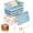 Blue, variant on 3 Pack Ice Trays for Freezer, 99 PCS Ice Cube Tray with Lid and Bin, Round Ice Cube Mold, Circle Ice Maker for Chilling Drinks (0.8 inch, Blue)