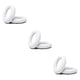 thumbnail image 2 of Methold 1 par de almohadillas para los oídos Cojín Espuma Cuero Auriculares Orejeras Cubiertas Almohadillas para los oídos Blanco Type1 NO1, 2 of 6