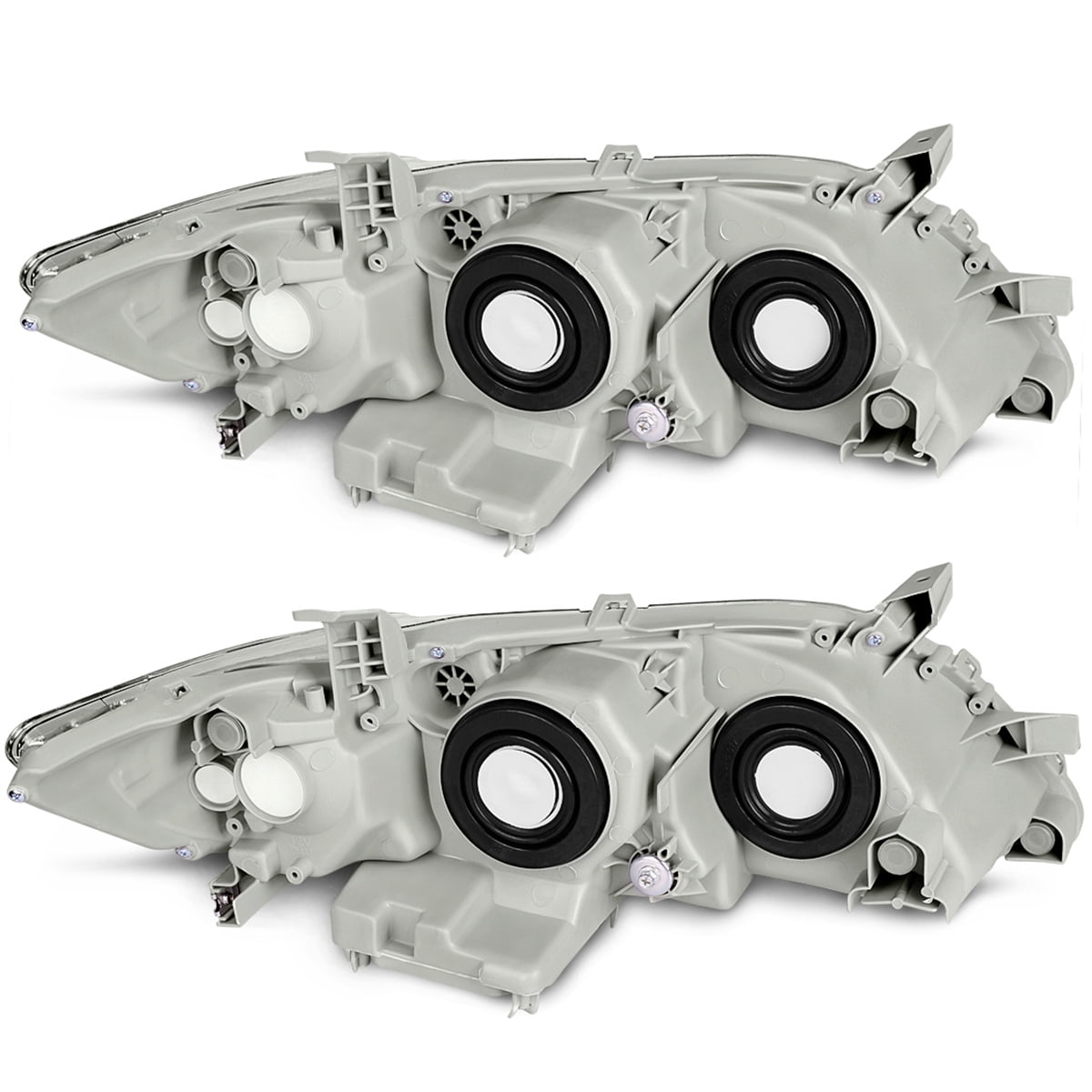 RVNI Replacement Projector Headlights Assembly for 2007-2009 Toyota Camry Headlamps