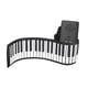 thumbnail image 1 of Piano portátil Abanopi de 88 teclas Handroll Piano electrónico plegable de silicona Con altavoz sin función MIDI, 1 of 8
