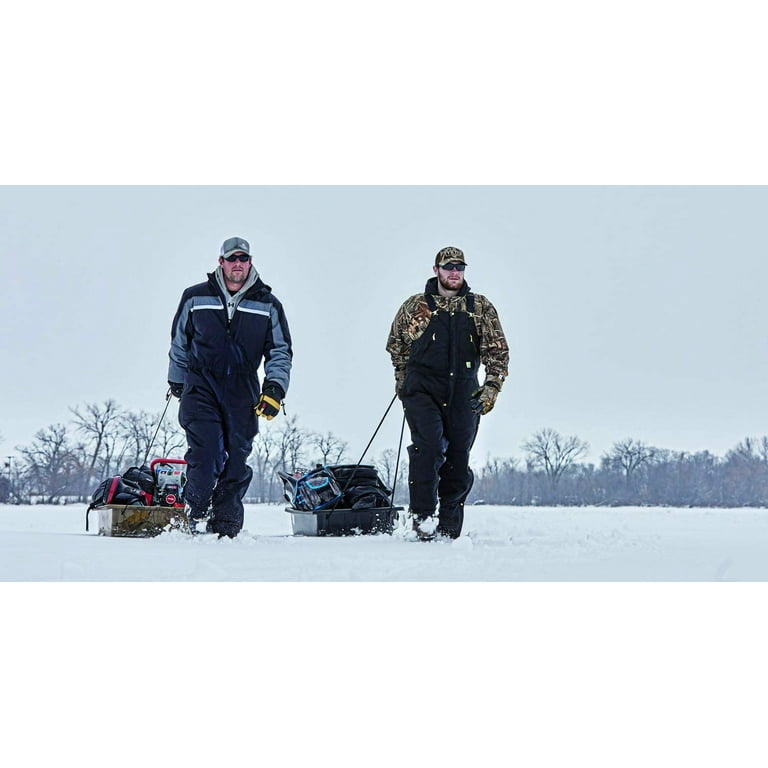 Jet Sled, Large Heavy-Duty Utility Sleds for Hauling Ice Fishing Supplies,  Fire Wood, Deer, Duck Hunting, Fishing Gear and Accessories