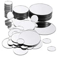 thumbnail image 1 of 100 Pieces Mini Size Round Mirror Small Round Mirror Adhesive Mirror Round Craft Mirror Tiles for C, 1 of 5