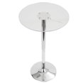 thumbnail image 3 of Table de bar transparente à hauteur réglable de LumiSource, 3 of 3