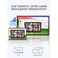 thumbnail image 2 of UPERFECT - Monitor portátil IPS Pantalla Mate, con HDMI estándar/Tipo C, Compatible con VESA, Segunda Pantalla para portátil/PC/PS/teléfono/interruptores, con Cubierta Inteligente (2K 165Hz, 24.5, 2 of 5
