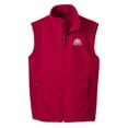 thumbnail image 1 of Gravity Outdoor Co. Gilet de Voyage en Polaire, Rouge TG, 1 of 2