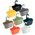 thumbnail image 5 of Almond Green Hanging Shower Caddy Organizer Plastic Basket, 5 of 5