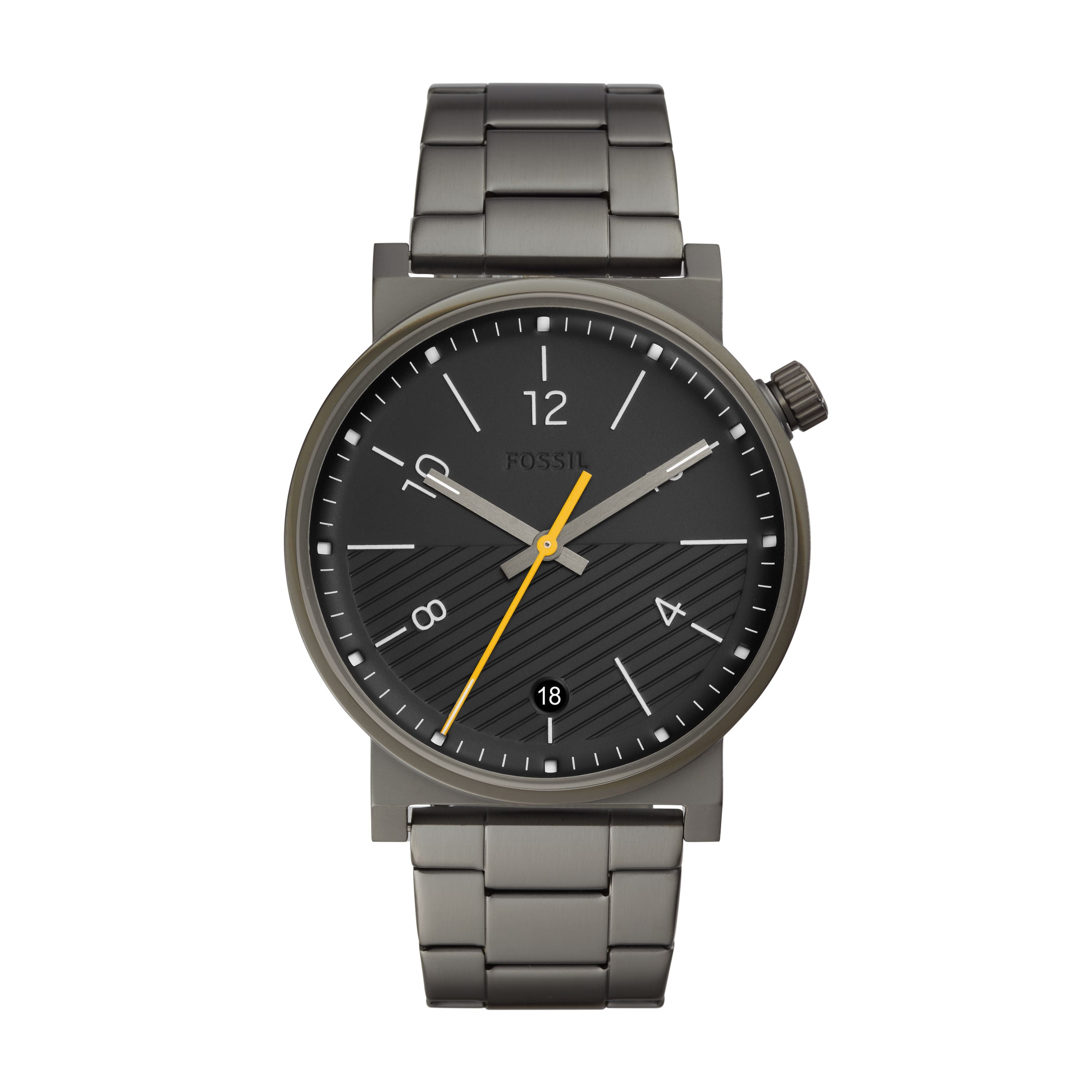 Barstow Smoke Stainless Steel Watch 