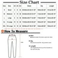 thumbnail image 3 of Ecqkame Linen Pants for WomenWomen Casual Printing Pockets Elastic Waist Comfortable Straight Loose Pants Black S, 3 of 5