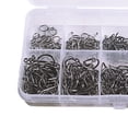 thumbnail image 4 of 400 Uds anzuelo de púas anzuelos de pesca de acero de alto carbono mar sin deformación equipo de pesca Ehuebsd Para Estrenar, 4 of 5