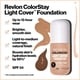 thumbnail image 4 of Revlon ColorStay Light Cover Liquid Foundation - Porcelana 130 - Sellado Revlon Model, 4 of 8