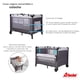 thumbnail image 3 of Cuna Corral D´Bebé Love & Care Gris, 3 of 3