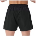 thumbnail image 2 of SHTXOZHI Mens Athletic Workout Shorts Gym Running Lightweight Elastic Waist Shorts with Zipped Pockets, 2 of 4