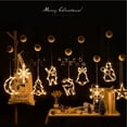 thumbnail image 3 of Christmas Suction Cup Light Window Backdrop Decoration LED String Light For Indoor Home Bedroom Wedding Party New Year, 3 of 13