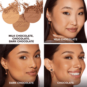Too Faced Dark Chocolate Soleil Long-Wear Matte Bronzer, 0.28 oz