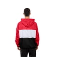 thumbnail image 5 of Men's New Era Scarlet San Francisco 49ers Ripstop Quarter-Zip Hooded Windbreaker, 5 of 5