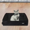 thumbnail image 4 of Caja de arena para gatos Inodoro para mascotas Bandeja plegable para gatitos Entrenamiento Anti-Splash Kitty Bedpan Hugtrwg Para estrenar, 4 of 7