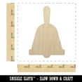 thumbnail image 2 of Bell Solid Wood Shape Unfinished Piece Cutout Craft DIY Projects - 4.70 Inch Size - 1/4 Inch Thick, 2 of 7