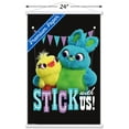 thumbnail image 3 of Disney Pixar Toy Story 4 - Stick With Us Wall Poster with Wooden Magnetic Frame, 22.375" x 34", 3 of 3