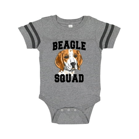 

Inktastic Dog Beagle Squad Gift Baby Boy or Baby Girl Bodysuit