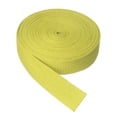 thumbnail image 1 of Cinta de algodón Uxcell, 1 pulgada, 5 yardas, cinta de sesgo de algodón, cinta de trimado, correas para costura, manualidades de bricolaje, envoltura de regalos, amarilla, 1 of 5