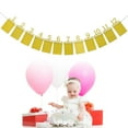 thumbnail image 5 of Monyance Photo Rack Monthly Photo Banner - 12 Month Birthday Wall Display(10.24X5.31X0.08Inches), 5 of 10