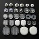 thumbnail image 3 of 100 piezas de almohadillas de silicona transparentes Yashi para pendientes 10 mm X 8 mm, 3 of 3