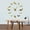 Gold,37inch, variant on Bats Large Wall Clock Modern Design Halloween Home Decor DIY Frameless Giant Wall Clocks Vampire Bats Wall Art Mirror Clock(Black,27inch)