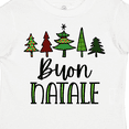thumbnail image 4 of Inktastic Buon Natale Festive Christmas Trees Boys or Girls Toddler T-Shirt, 4 of 5