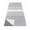 Gray, variant on Black White Stripe Yoga Towel for Hot Yoga Non Slip, Modern Rustic Vertical Striped Yoga Mat Towel Absorbent Yoga Sweat Towels Microfiber Hot Yoga Blanket for Bikram Pilates 26"x74"