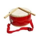 thumbnail image 5 of Tambor de cintura, instrumentos de percusión de tambores chinos con baquetas, duradero, Material de música rítmica de aprendizaje temprano para niños, tambor de cintura redonda Hugo Tambor de cintura, 5 of 10