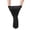 Black, variant on 2 Pairs Beyond Extra Wide Bariatric Sock for Extreme Lymphedema - Calf stretches up to 30” - Widest Bariatric Sock on the market - One Size Unisex Made in USA