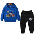 thumbnail image 3 of Conjunto de Sudadera con capucha, ropa para niños, ropa para bebés, suéteres informales con capucha de la Patrulla Canina, Sudadera con capucha y pantalones para niños, 2 unidades/juego de 1 a 8 años, 3 of 5