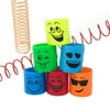 50 Piece Emoji Magic Spring Toy - Magic Coil with Goofy Smiles