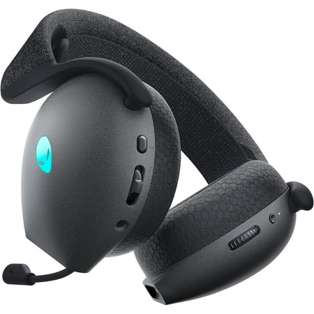 Alienware - Dual Mode Wireless Gaming Headset - AW720H - Dark Side of the Moon