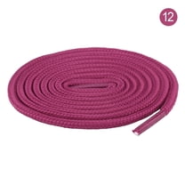 2 Pair Round Shoe Laces for Sneakers, 31 Colors Shoelaces for Sneakers, Athletic Shoelaces in 6 Different Lengths