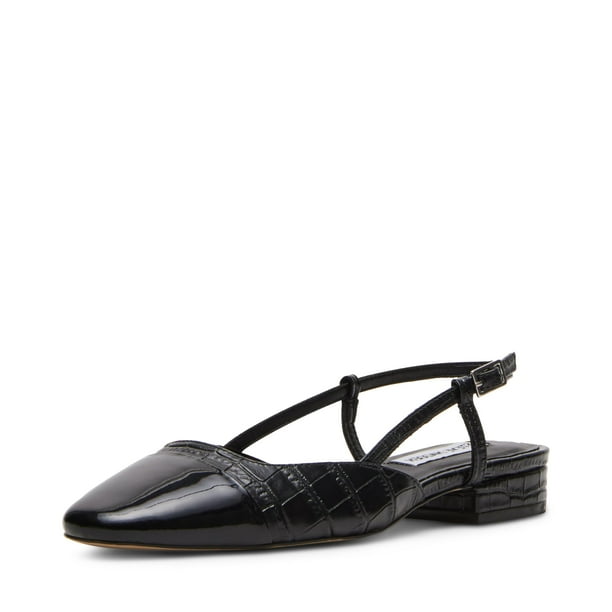 Zapato Steve Madden Belinda Mule para mujer Black Croc 9.5US