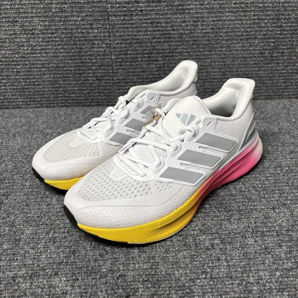 Ad-id-as Ultrarun 5 White Pink Orange Running Walking Sneakers IE8791 Mens Sz 9.5