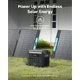 thumbnail image 4 of 2400W Output/2800W Peak SOLIX F2600 Push Button Start Solar Generator w/ 400W Solar Panels for Home Backup, Camping, RV, 4 of 6