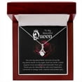 thumbnail image 4 of To My Beautiful Queen You Are My Best Friend Alluring Ribbon Necklace Message Card, 4 of 20