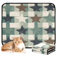 thumbnail image 2 of RMDQTR 2Pack Set of Medium and Large Pet Potty Pads Reusable Ultra-Absorbent Pet Training Pads Leak-Proof Pet Pads All The Stars, 2 of 7