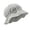 Grey, variant on Ticikt Baby Cotton Sun Hat, Soft Crinkled Muslin Fisherman Cap with Wide Brim,Blue